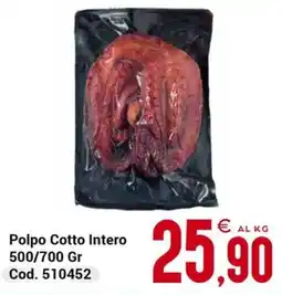 Centro Cash Polpo Cotto Intero offerta