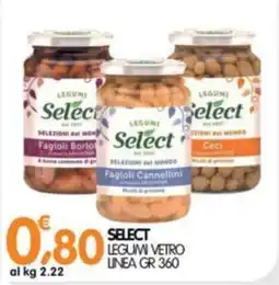 Le Delizie del Sud Select legumi vetro offerta
