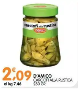 Le Delizie del Sud D'Amico carciofi alla rustica offerta