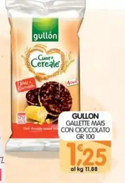 Le Delizie del Sud Gullón Gallette Mais con Cioccolato offerta
