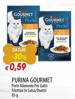 Galassia Purina Gourmet Perle Alimento Per Gatti Filettini In Salsa/Duetti offerta