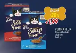 Galassia Purina Felix Soup Time offerta