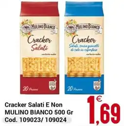 Centro Cash Cracker Salati MULINO BIANCO offerta