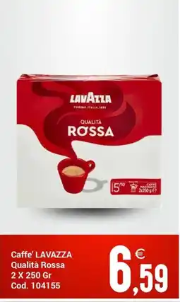 Centro Cash Caffè LAVAZZA Qualità Rossa offerta