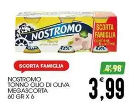 SpesAmica Nostromo tonno olio di oliva offerta