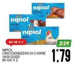 SpesAmica Nipiol omogeneizzati di carne offerta