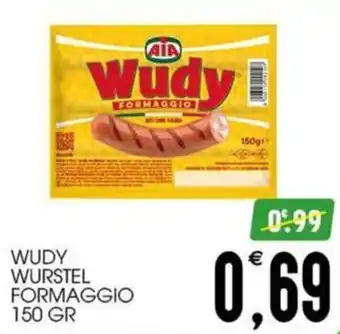 Wudy wurstel formaggio