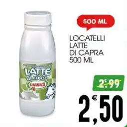 SpesAmica Latte di capra Locatelli offerta