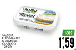 SpesAmica Valsòia formaggio spalmabile classico offerta