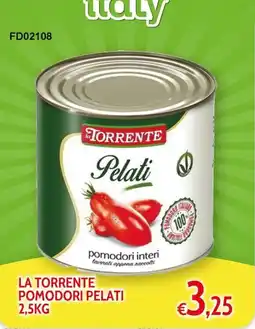 Italy Cash and Carry La Torrente pomodori pelati offerta