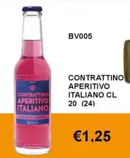 Italy Cash and Carry Contrattino aperitivo italiano offerta
