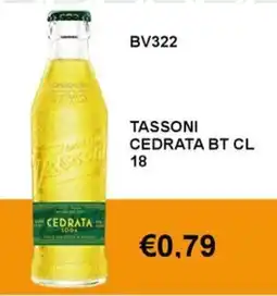 Italy Cash and Carry Tassoni Cedrata offerta