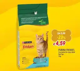 Galassia Purina Friskies Crocchette Per Gatto Adult offerta