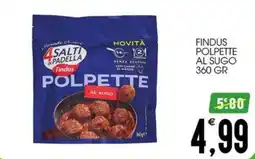 SpesAmica Findus polpette al sugo offerta