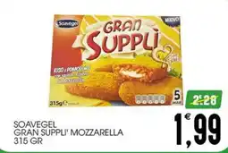 SpesAmica Soavegel Gran Suppli Mozzarella offerta