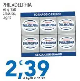 Sidis Philadelphia formaggio fresco offerta