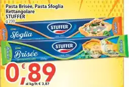 Sidis Pasta Brisée, Pasta Sfoglia STUFFER offerta