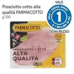 Famila Superstore Prosciutto cotto alta qualità Parmacotto offerta