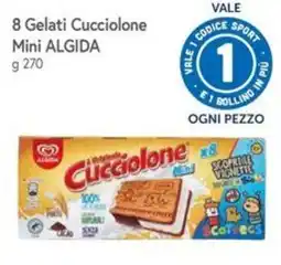 Famila Superstore 8 Gelati Cucciolone Mini ALGIDA offerta