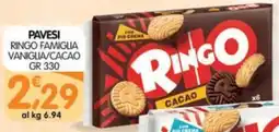 Le Delizie del Sud Pavesi Ringo Famiglia Vaniglia/Cacao offerta