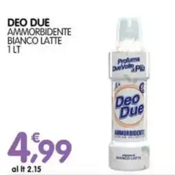 Le Delizie del Sud Deo Due ammorbidente bianco latte offerta