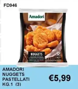 Italy Cash and Carry Amadori nuggets pastellati offerta