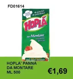 Italy Cash and Carry Hopla' panna da montare offerta