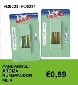 Italy Cash and Carry PANEANGELI AROMA RUM/MANDOR offerta