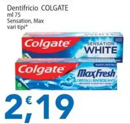 Sidis Dentifricio Colgate offerta