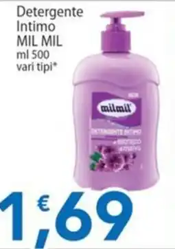 Sidis Detergente Intimo Mil Mil offerta