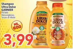 Sidis Shampoo Ultra Dolce Garnier offerta