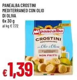 Galassia superstore PANEALBA CROSTINI MEDITERRANEO CON OLIO DI OLIVA offerta
