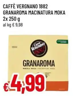 Galassia superstore Caffè Vergnano 1882 Granaroma offerta