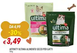 Galassia Affinity ultima alimento secco per gatti offerta