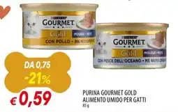 Galassia Purina Gourmet Gold alimento umido per gatti offerta