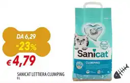 Galassia Sanicat lettiera clumping offerta