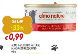 Galassia Almo Nature HFC Natural Manzo con Prosciutto offerta