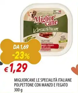 Galassia Miglior cane Le Specialità Italiane Polpettone con Manzo e Fegato offerta