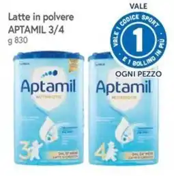 Famila Superstore Latte in polvere Aptamil 3/4 offerta