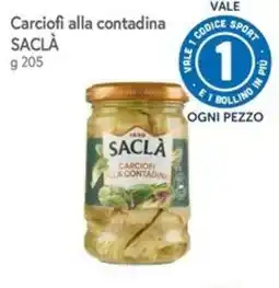 Famila Superstore Carciofi alla contadina Saclà offerta