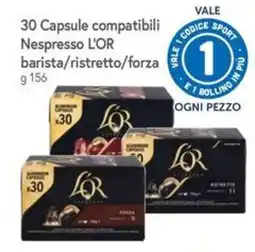 Famila Superstore Capsule compatibili Nespresso L'OR offerta