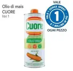 Famila Superstore Olio di mais Cuore offerta