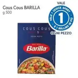 Famila Superstore Cous Cous Barilla offerta