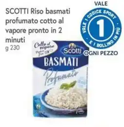 Famila Superstore Scotti Riso basmati profumato offerta