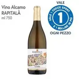 Famila Superstore Vino Alcama Rapitalà offerta
