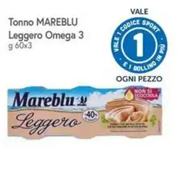 Famila Superstore Tonno Mareblu Leggero Omega 3 offerta