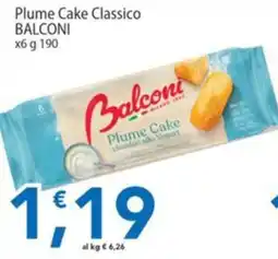 Sidis Plume Cake Classico Balconi offerta