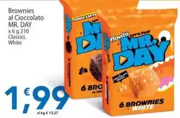 Sidis Brownies al Cioccolato MR. DAY offerta