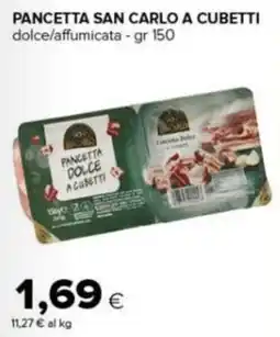 Tigre Amico Pancetta San Carlo a cubetti dolce/affumicata offerta