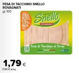 Tigre Amico Fesa di Tacchino Snello Rovagnati offerta